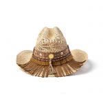 GIANIN SOMBRERO VERANO COWBOY - PLATA