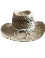 GIANIN SOMBRERO VAQUERO DE PAJA – Personalizado – Ojo Horus - Ibiza… - Imagen 3