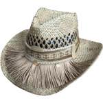 GIANIN SOMBRERO VAQUERO DE PAJA - COWBOY HAT FORMENTERA
