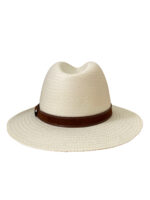 SOMBRERO MUJER Y HOMBRE – BLANCO Y CINTURÓN MARRÓN - Imagen 4