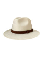 SOMBRERO MUJER Y HOMBRE – BLANCO Y CINTURÓN MARRÓN