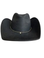 SOMBRERO COWBOY NEGRO BRILLANTE