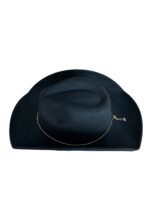 SOMBRERO COWBOY NEGRO BRILLANTES - Imagen 3
