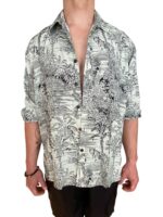 CAMISA HOMBRE – TIGRE Y PALMERAS - Imagen 4