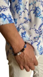 CAMISA HOMBRE FLOR AZUL - Imagen 2
