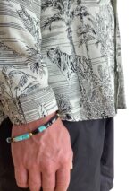 CAMISA HOMBRE – TIGRE Y PALMERAS - Imagen 2