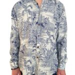 CAMISA HOMBRE – TIGRE Y PALMERAS