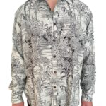 CAMISA HOMBRE – TIGRE Y PALMERAS